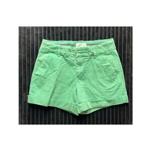 Dear John Women’s Mint Green Cuffed Stretch Dress Shorts – Size 29